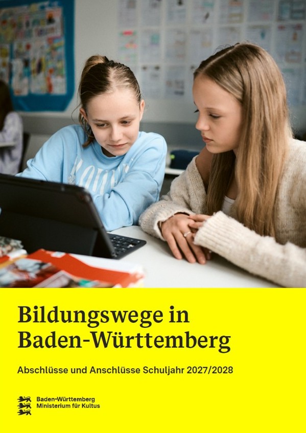 Broschüre: Bildungswege in Baden-Württemberg
